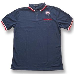 Mc Gregor boy’s blue polo shirt 12y L55-17